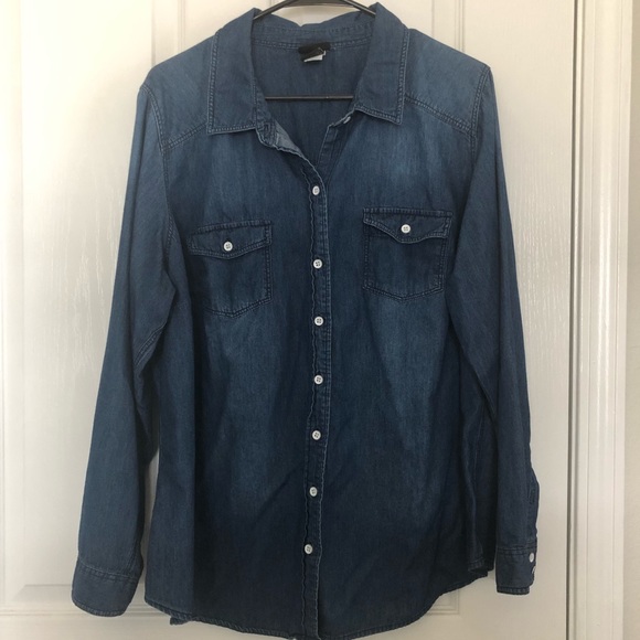 torrid Tops - Denim Button Down